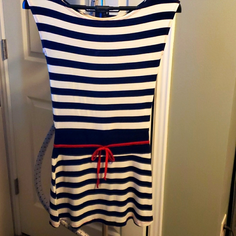 AMPM sailor stripped short dress.